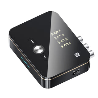 2 in 1 USB Bluetooth Transmitter Receiver Wireless NFC to 2RCA Stereo Adapter