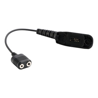 K Interface Headset Port Converter Cable for XPR6500 XiR P8200 DP3600 APX6500