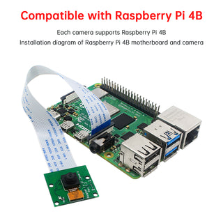 Raspberry Pi 4B OV5647 Camera 5 Million HD Camera Module Fixed Focus/Auto Focus