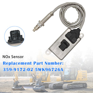 Nitrogen Oxide Nox Sensor 359-9172-02 5WK96726A Fits For CaterPillar 6 pins