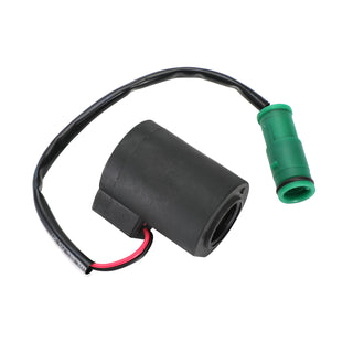 Old Model 24V Solenoid Valve Coil Fits Volvo Ec140 Ec160 Ec210 Ec240 Excavator