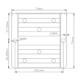 Waterproof DC/DC Converter Regulator 12V Step Up to 13.8V 10A 138W