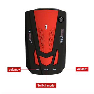 V7 Electronic Dog Mobile Radar Speedometer Car Full Frequency Radar Speedometer