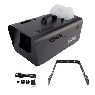 1500W Snow Machine with Wired Remote – Snowflake Maker for Christmas Parties & Stage Effects Weddings
