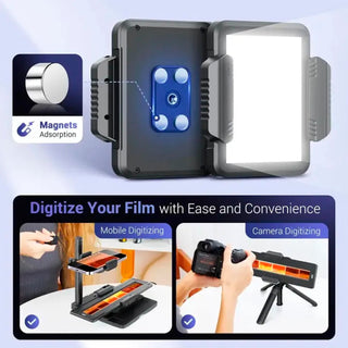 JJC Mobile Negative Film Scanner 35mm 120 Film Scanner Set Negative Film Holder