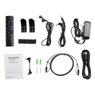 Detachable Surround Sound Bar Bluetooth 2 Speaker in 1 Subwoofer TV Home Theater