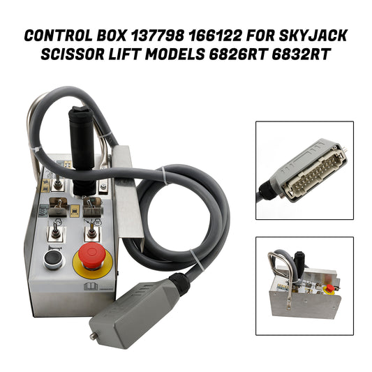 137798 166122 Control Box Assy For SkyJack Scissor Lift Models 6826RT 6832RT