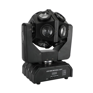 200W Moving Head 12 LED Rotating Beam Stage Light RGBW DJ Disco Party DMX US