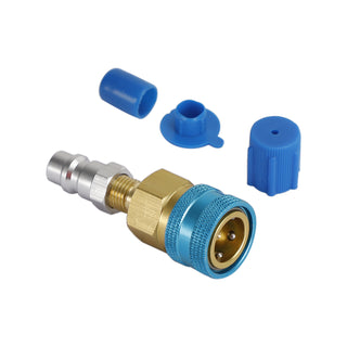 1/4" SAE Low Side Quick Coupler Hose Adapter Fitting Connector