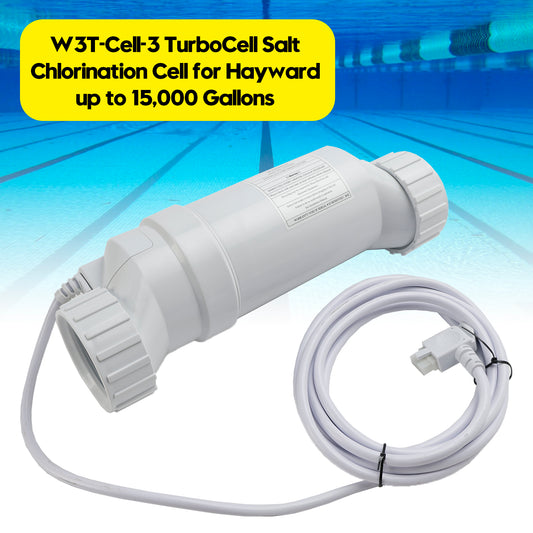 W3T-Cell-3 TurboCell Salt Chlorination Cell for Hayward up to 15000 Gallons