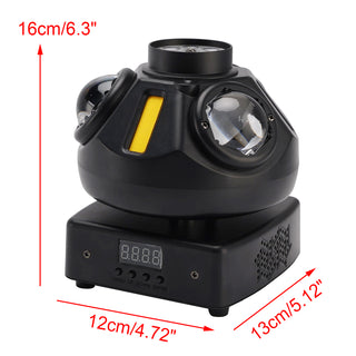 3 Head Magic Ball Beam 360 Degree Rotating DMX Moving head Light House Party