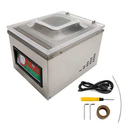 Automatic DZ-260C Chamber Vacuum Sealing Packing Machine Commercial Vacuum Sealer 110V