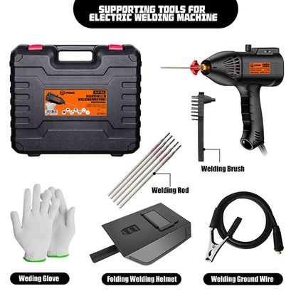 110V Handheld Arc Welding Machine Automatic Digital Current Adjustment Welder Generic