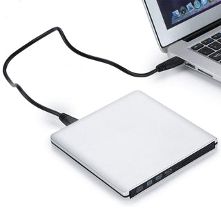 4K Genuine Burner External USB 3.0 Super Slim DVD BD Recorder Drive Silver