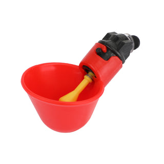 20Pack Poultry Water Drinking Cups Chicken Hen Plastic Automatic Drinker Quail