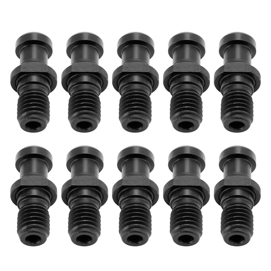 CAT40 15-0.747 Pull Stud Retention Knob Set - Coolant Thru, Fits DMG Mori & Doosan (10 Pack)