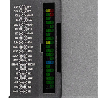2021 Computer Aluminum Case Enclosure Box For Raspberry Pi 4 B 4B for Argon One