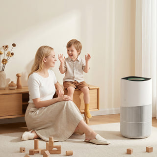 Removing formaldehyde and PM2.5 With app control Smart negative ion air purifier for pets and home use