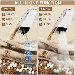 1700W High Power Steam Cleaner Portable Carpet and Upholstery Stain Remover
