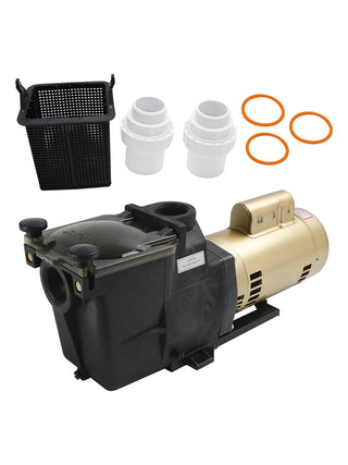 Hayward - W3SP2605X7 Super Pump Single Speed 3/4HP Pool Pump, 115/230V