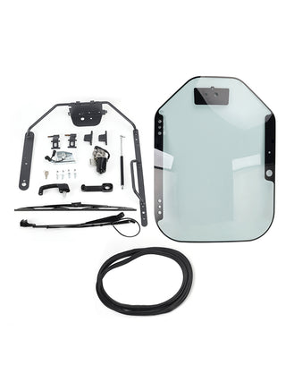 Front Door Glass kit 7120402 7120401 For Bobcat Skid Steer Loaders S450 S510