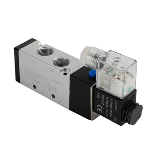 Pneumatic Electric Solenoid Air Valve 4V310-10 DC 12V 2 Position 5 Way PT 3/8"