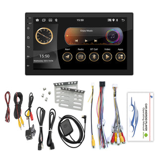 7" Android 10 2G+64G Quad Core GPS WiFi Bluetooth Car Stereo MP5 Player Carplay