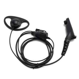 8268-614-D Type Large Earhook Headset For XPR6350 XiRP8208 DP3401 DGP6150 GP338D