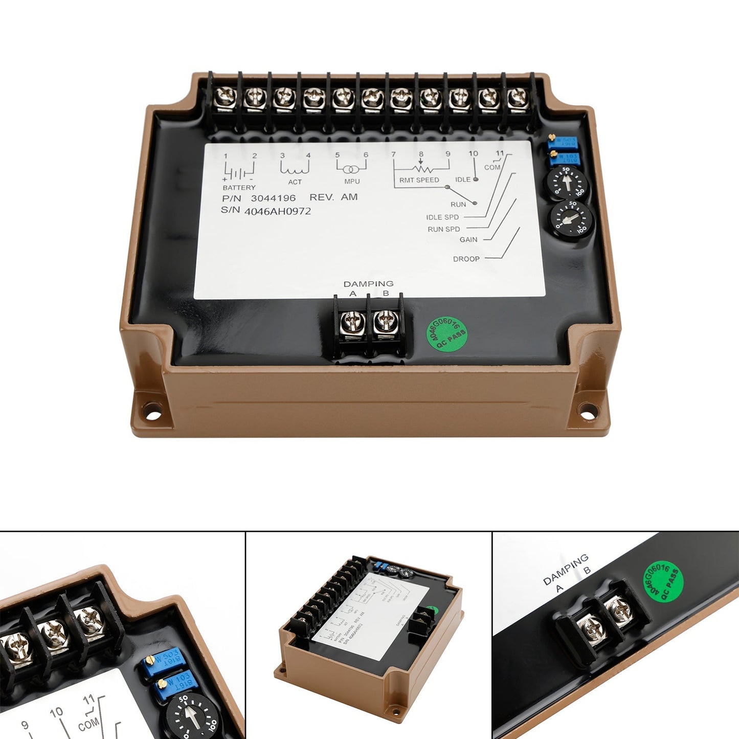 Electronic Speed Controller Governor EFC3044196 3044196 Replacement For Cummins Generic