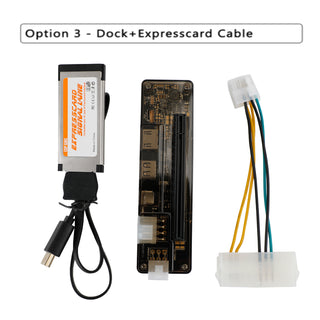Express Card PCI-E Version Expresscard V8.5 EXP GDC Independent Video Card Dock