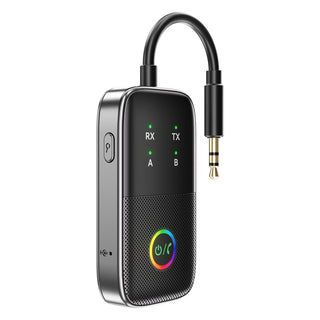 New Bluetooth Receiver Transmitter Two-in-One AUX Car Hands-free Audio Adapter