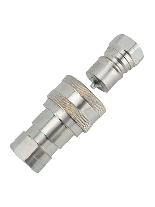 3/4" NPT ISO 7241-B Quick Disconnect Hydraulic Couplings / Couplers