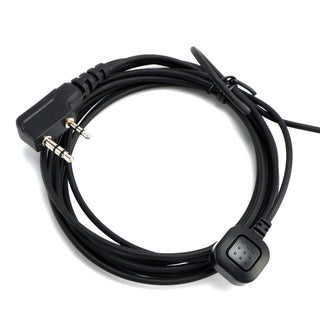 K-Head Binaural Telescopic Throat Mic Headset for TK-208 TK-220 TH-D7 TH-F6