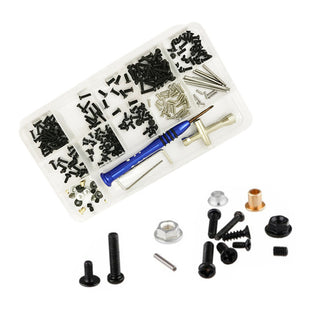 317Pcs Metal Screws Box Repair Tool Kit For Wltoys 1/14 144001 1/12 124016-19