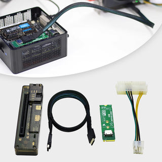 EXP GDC OCuLink Dock PCIe 4.0 x4 Mini External Card Adapter M.2 Mkey to OCuLink