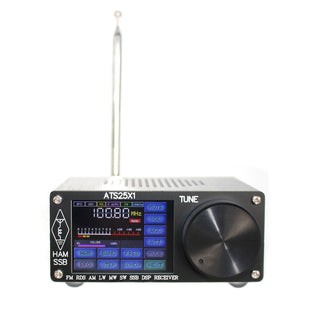 New ATS-25X1 Si4732 All Band DSP Radio Receiver FM LW MW SW w/ 2.4" Touch Screen