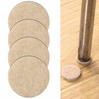 Furniture Felt Pads Round Floor Protector Chair/Table Leg Sticky Back