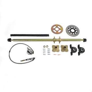 Various ATV Quad Go Kart Rear Live Axle Kit Sprocket Brake Wheel