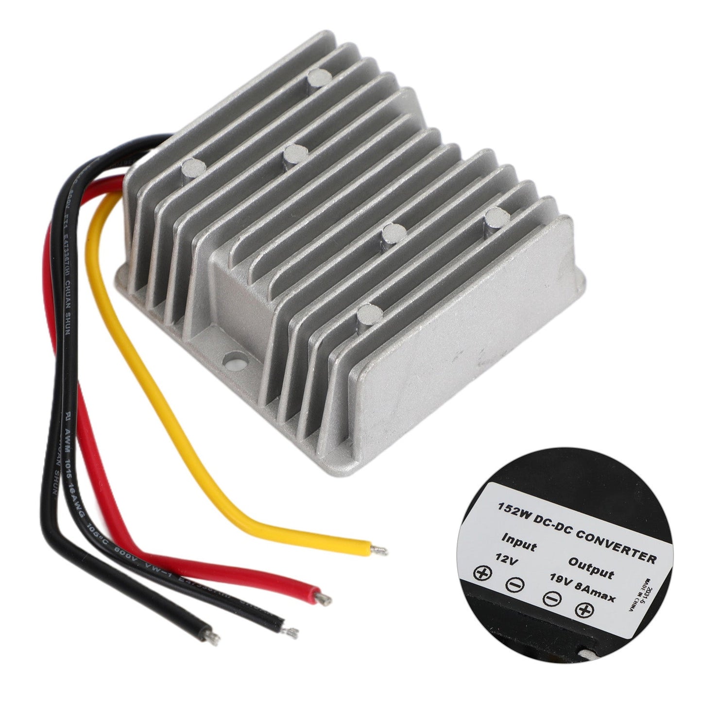 12V to 19V 8A 152W DC-DC Boost Step Up Power Converter Voltage Regulator Module Generic