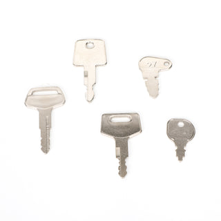 21 Heavy Equipment Construction Ignition Key Set For Cat Komatsu JD Kobelco JCB