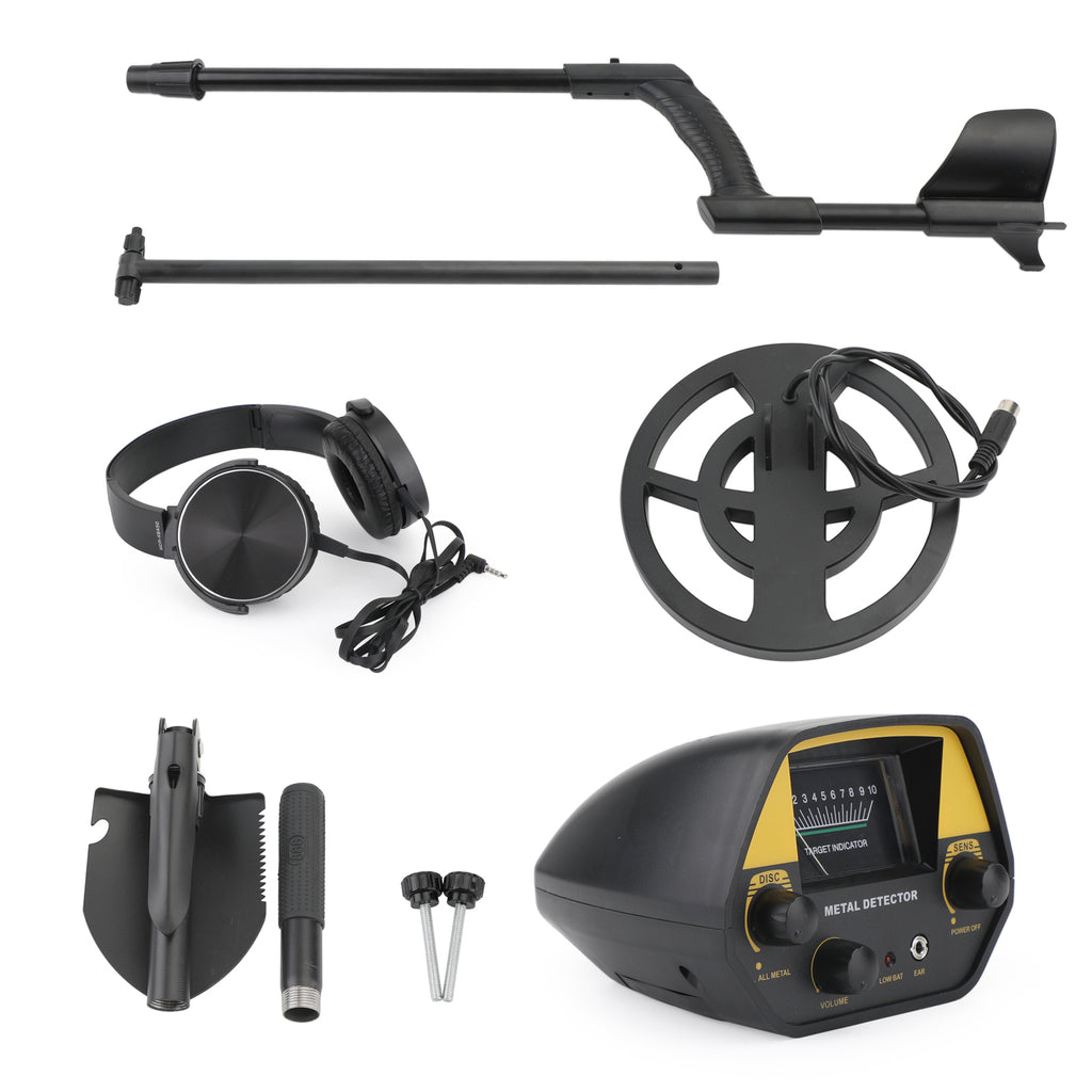 3 in 1 Gold Digger Deep Sensitive Big Coil Metal Detector + Shovel ...