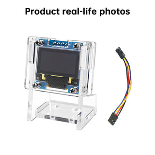 Raspberry Pi 4B 0.96-inch OLED Display Module IP Hard Disk Information SSD1306