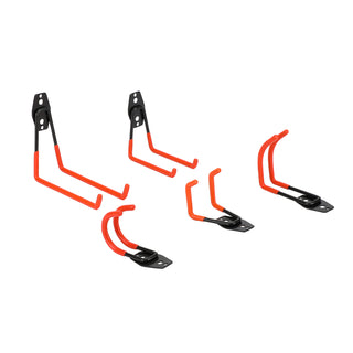 5PCS Heavy Duty Storage Hooks Double Wall Mount Garage Organization Tools