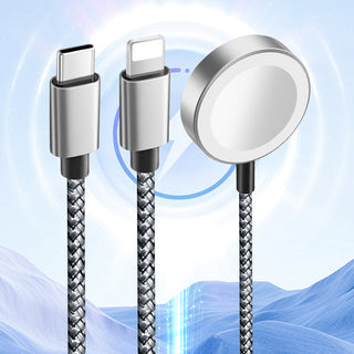 1.2M Data Cable 3-in-2 Charging Cable Multi Charging Cable Cord Charger Cable