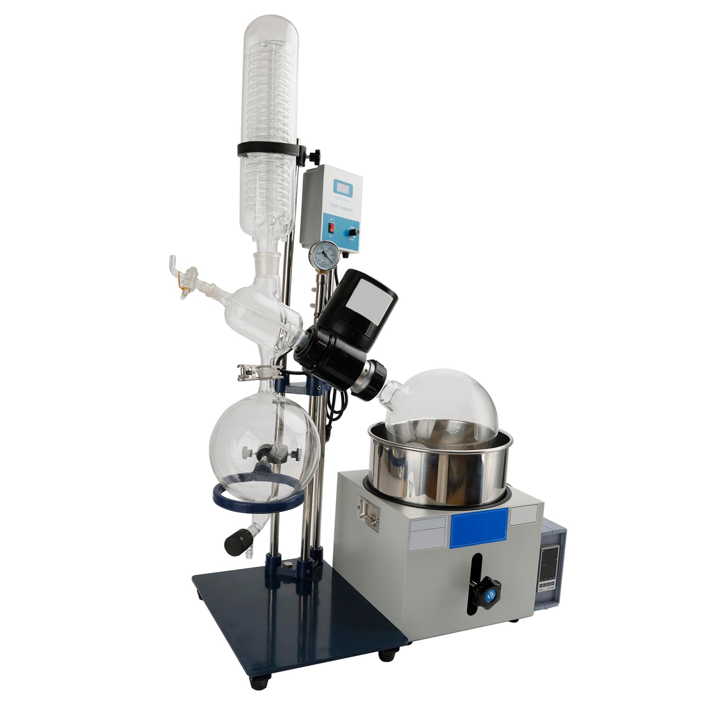 5L Rotary Evaporator Rotavapor Vacuum Evaporation Digital Water Bath Lab