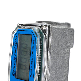 1" Digital Turbine Flow Meter LCD Display Flowmeter Flow Rate Of 10-100LPM