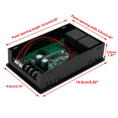 LCD Smart Display 60A PWM DC Motor Speed Controller Remote Control Adjustable Generic