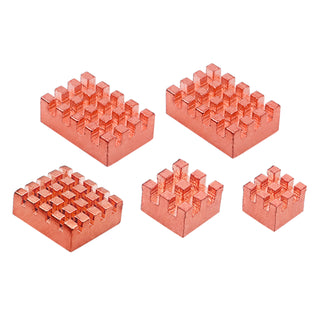 Banana Pi Radiator OpenWrtOne Pure Copper Heat Sink with Adhesive CPU Cooler