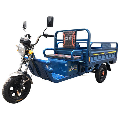 Electric Cargo Tricycle Truck Endurance Mileage 1.8*1.1 Meter 1200W Tricycle
