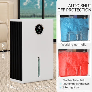 LED Light Dehumidifier Portable Dehumidifier With Air Purification For Basement